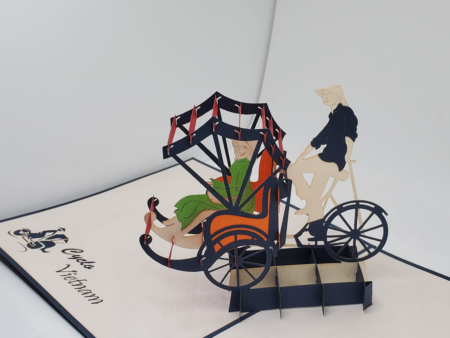 Vietnam Cyclo Ride (blue)