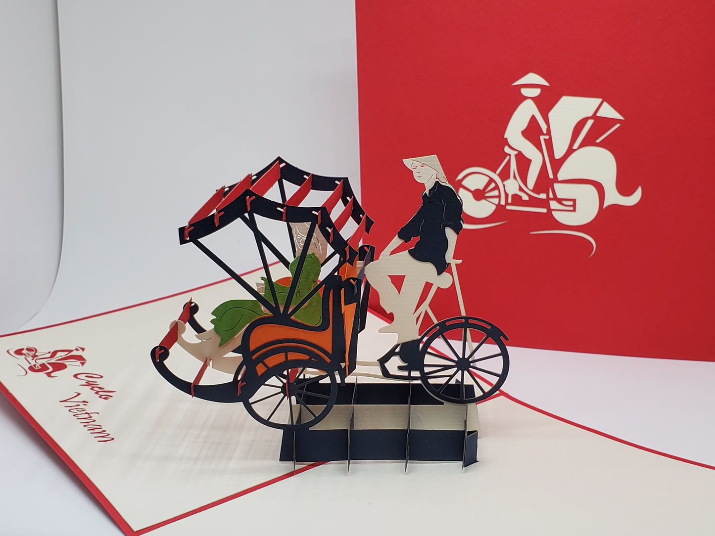 Vietnam Cyclo Ride (red)