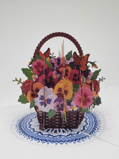 Flower Basket (Purple)