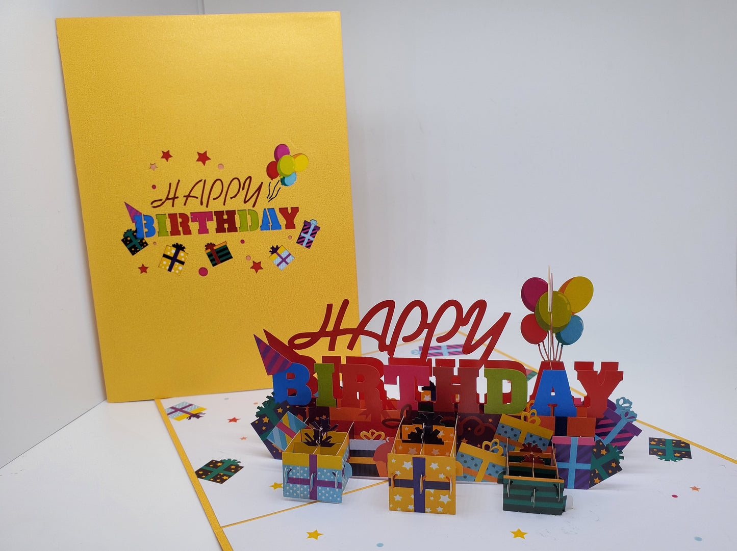 3D Pop Up Birthday Party Greeting Cards