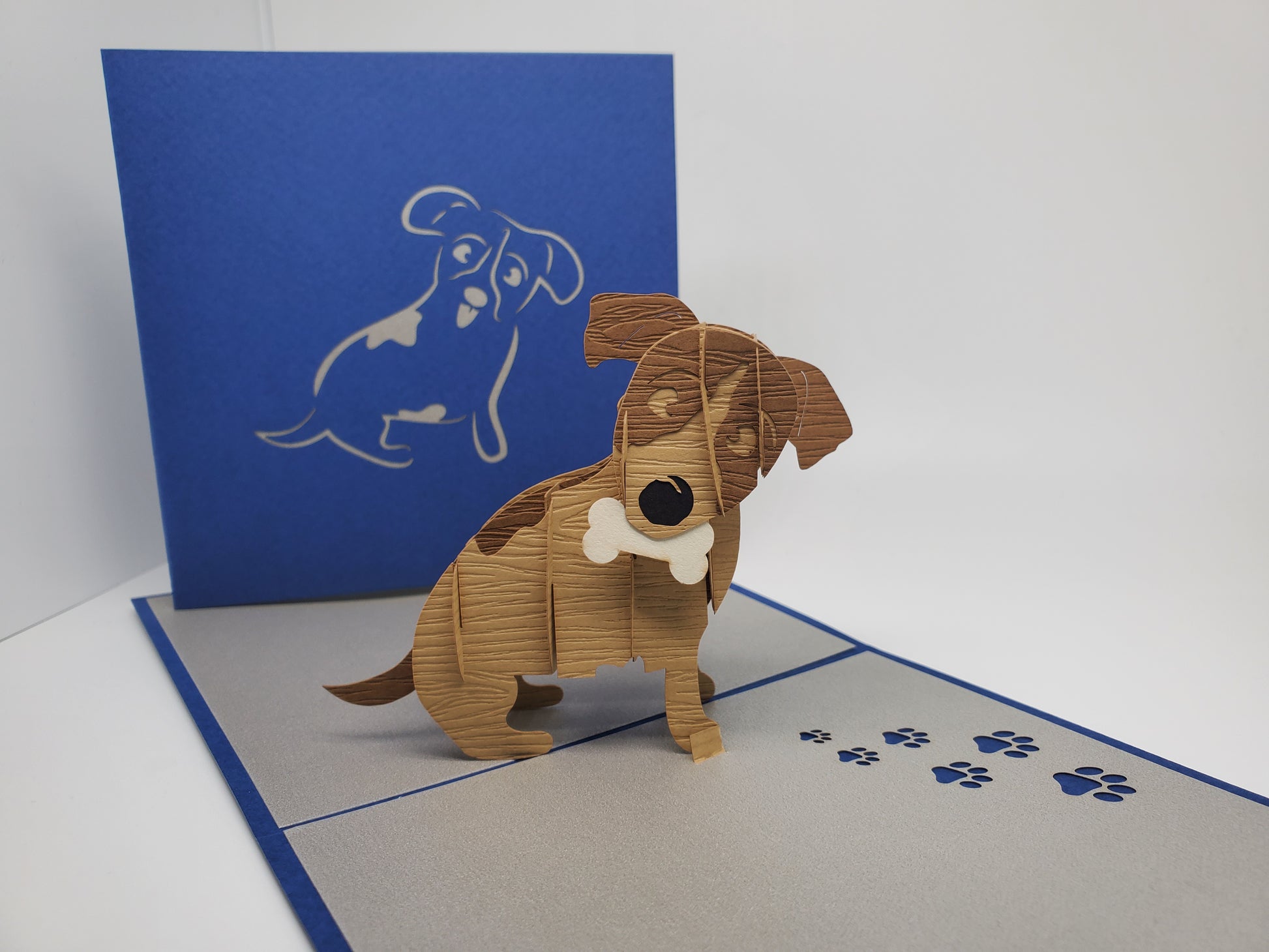Cute Little Doggie 3D Pop Up Card