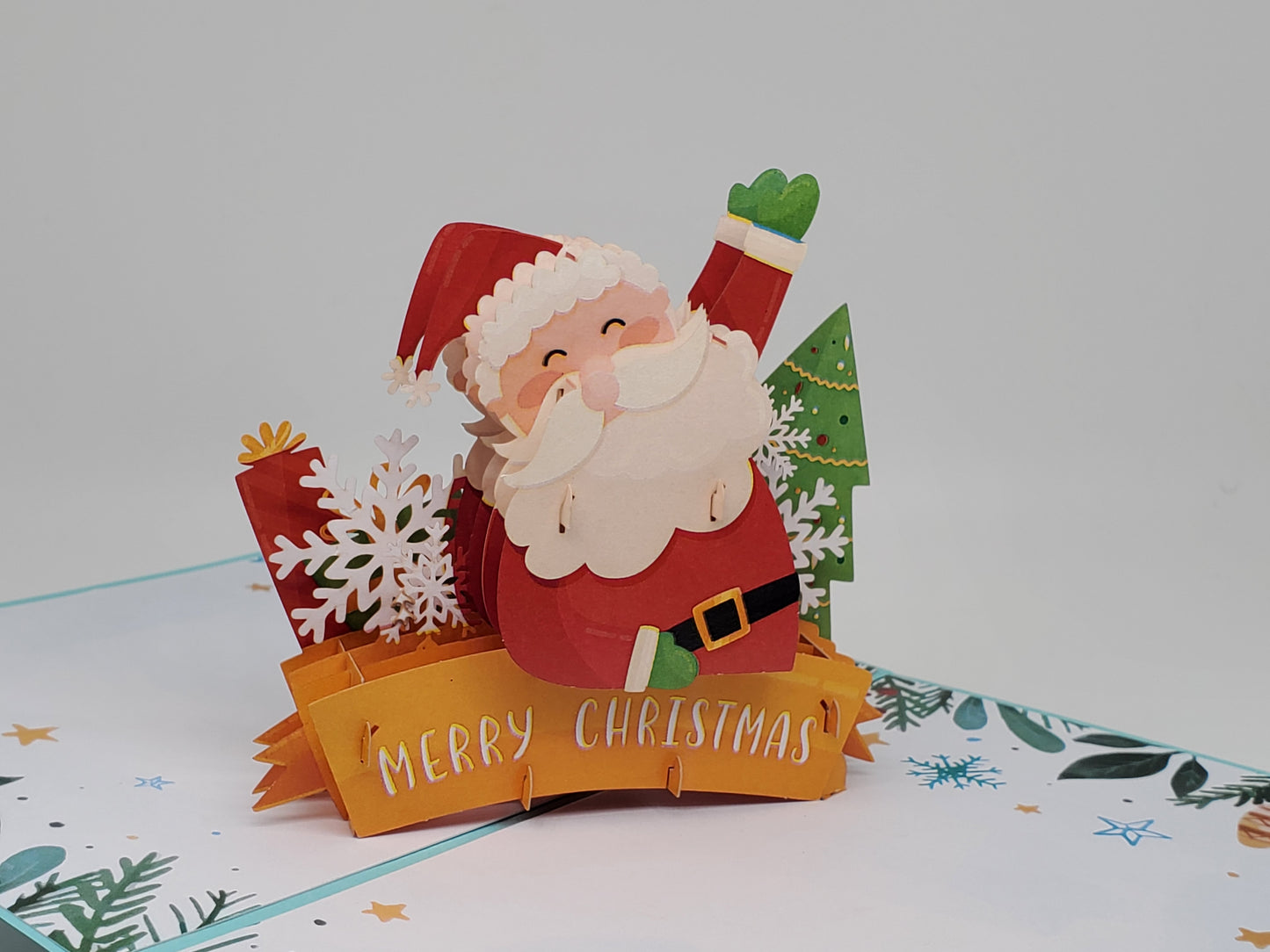 Dear Santa 3D Pop Up Card